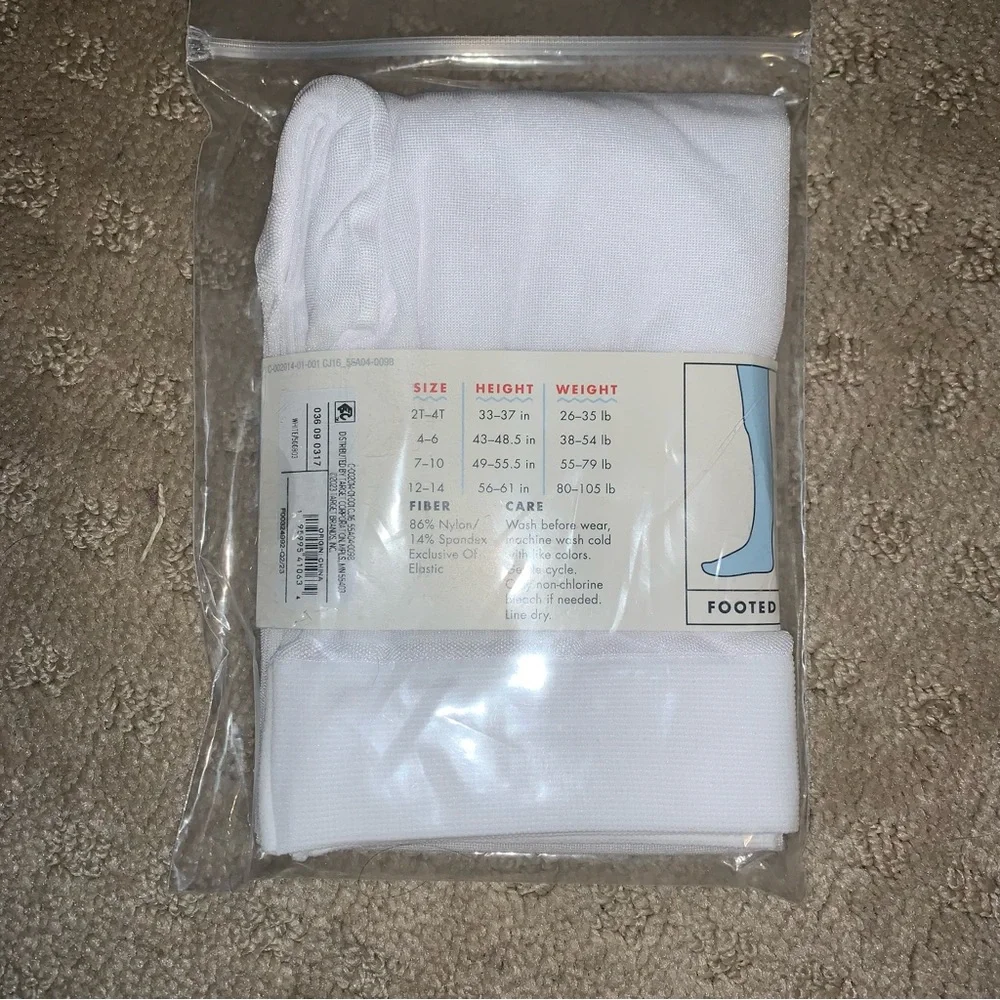 NWT Dance Tights - Size 7-10